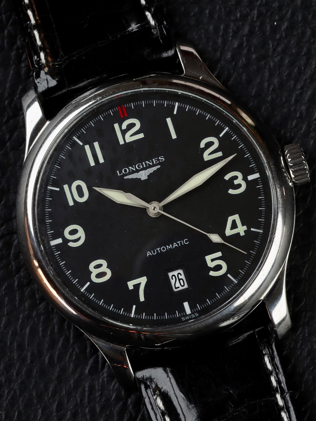 d17e63e1-5a3b-4405-a9d0-78331adc140d Longines · Avigation · Ref. L2.619.4.53.2 · 38.5mm - Imagen 1