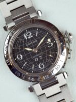 Cartier Pasha C GMT Meridian – 35 mm Ref: 2377 / W31029M7