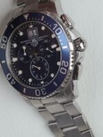 TAG Heuer Aquaracer 300M Grande Date Chronograph Ref. CAN101 – 43 mm - Imagen 8